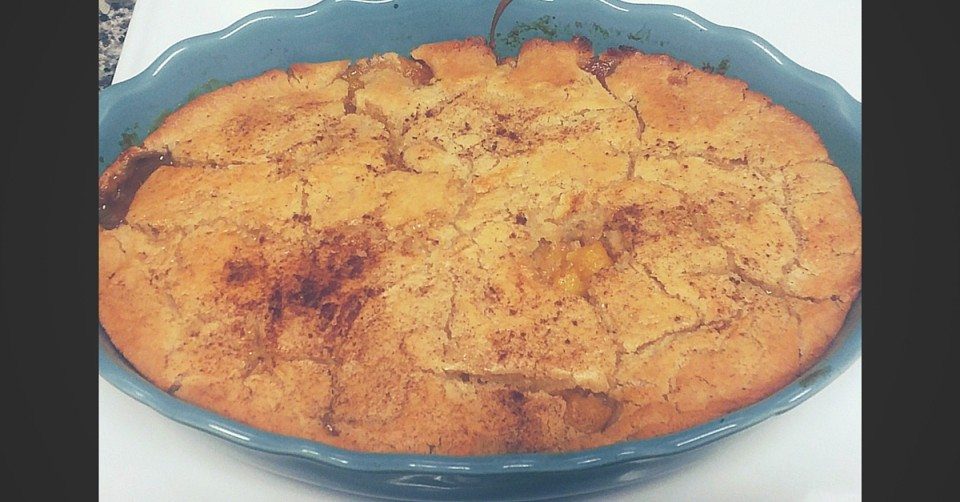 Kinya's Homemade Peach Cobbler.... #KinyasKitchen 2