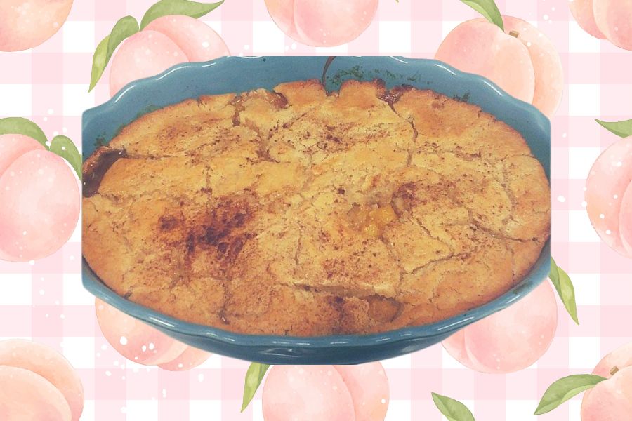 Kinya’s Homemade Peach Cobbler…. #KinyasKitchen