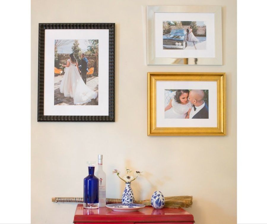 Gallery Wall Advice for a True Black Southern Belle Bride 15