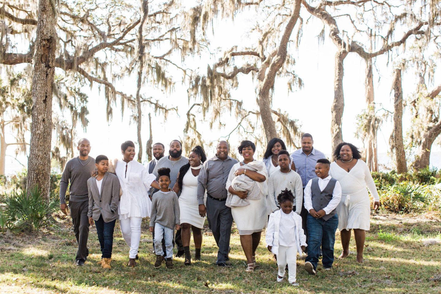 Coastal Florida Family Roots Photoshoot