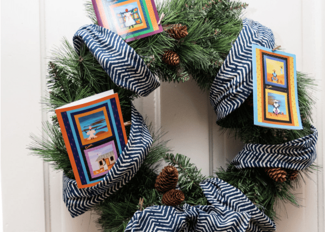 Indigo Holiday Decor: Blue & White Holiday Decor