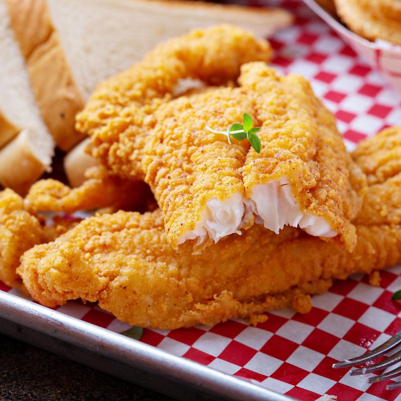 Fried catfish