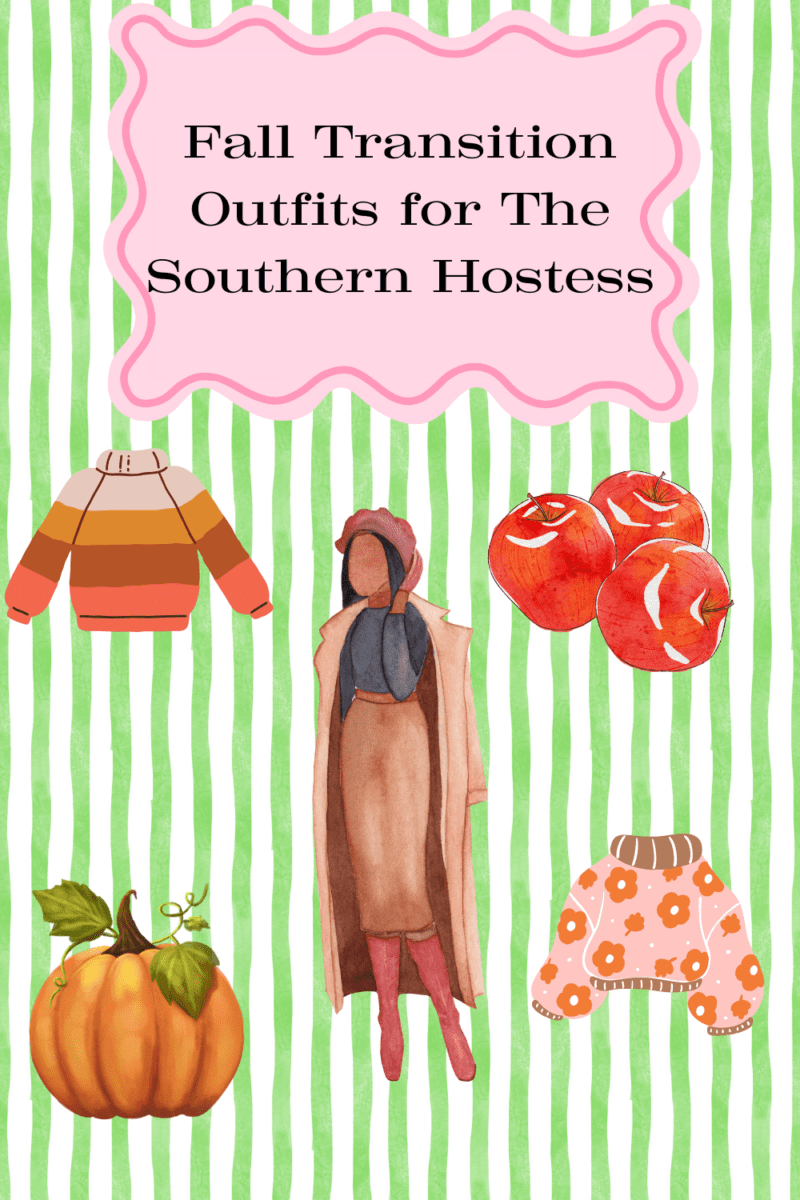 Fall Transition Outfits for The Southern Hostess