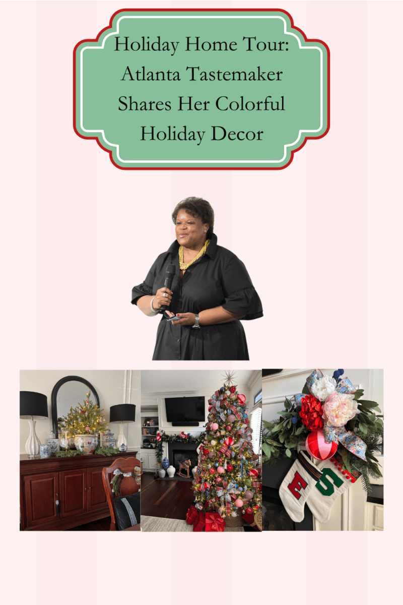 Holiday Home Tour: Atlanta Tastemaker Shares Her Colorful Holiday Decor