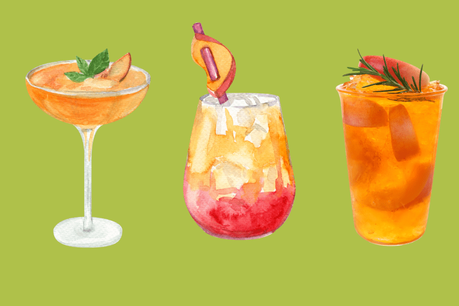 5 Peach Cider Mocktails Made with Southern Fruits and Mixers